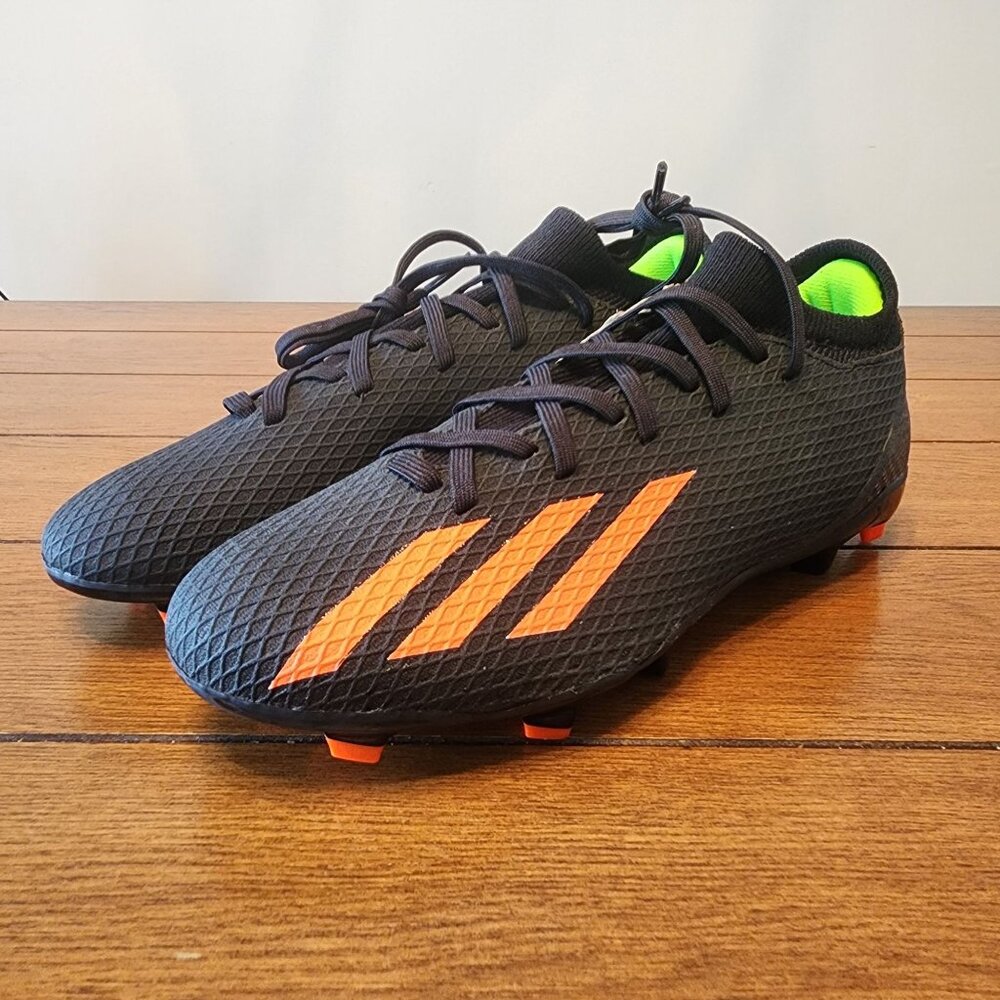 Adidas X Speedportal 3 FG Soccer Cleats GW8453 Black/Solar Red Mens Sz 7/Wmns 8
